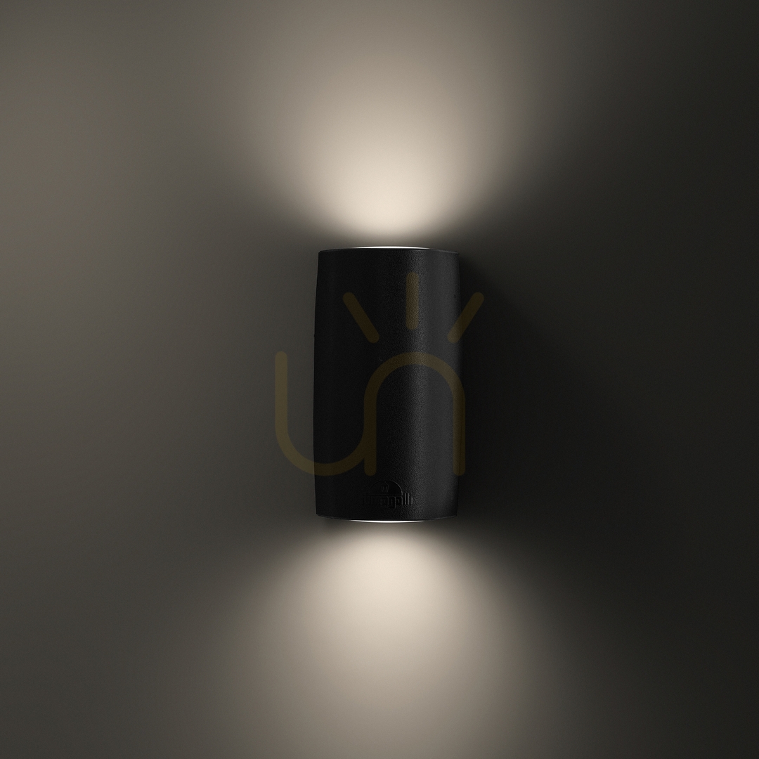 Zobrazit Venkovní nástěnné svítidlo Ideallux Keope AP2 Nero černé GU10 2x6W 147819 Venkovní nástěnné svítidlo Ideallux Keope AP2 Nero černé GU10 2x6W 147819