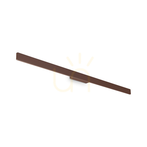 Kontrola Venkovní nástěnné svítidlo Ideal Lux Linea AP D144 Coffee hnědé LED 23W 328591