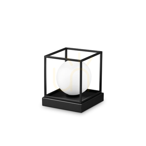 Kontrola Stolní lampa Ideal Lux Lingotto TL1 Small Nero černá 304151