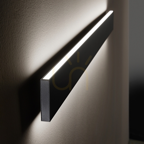 Kontrola Nástěnné svítidlo Ideal Lux Steel 268071 černé LED 32W 4000K 120 cm