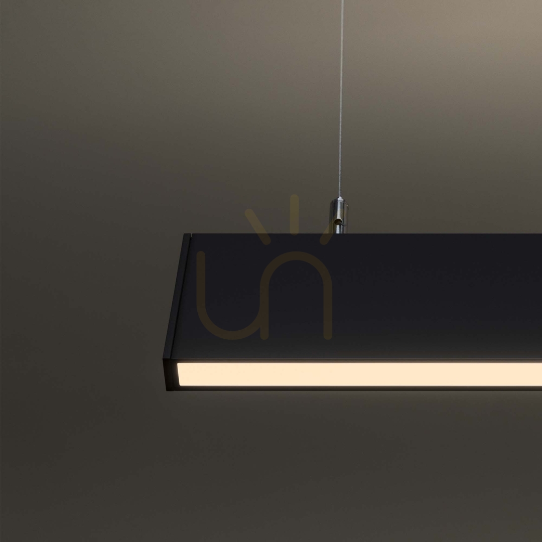 Náhled Závěsné světlo Ideallux LINUS SP 3000K BK černé 120 cm stmívatelné 241975 Závěsné světlo Ideallux LINUS SP 3000K BK černé 120 cm stmívatelné 241975