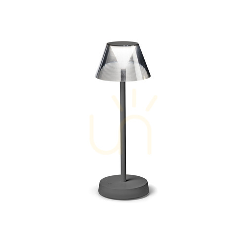 Kontrola Stolní lampa Ideallux LOLITA TL 286730 šedá LED stmívatelná