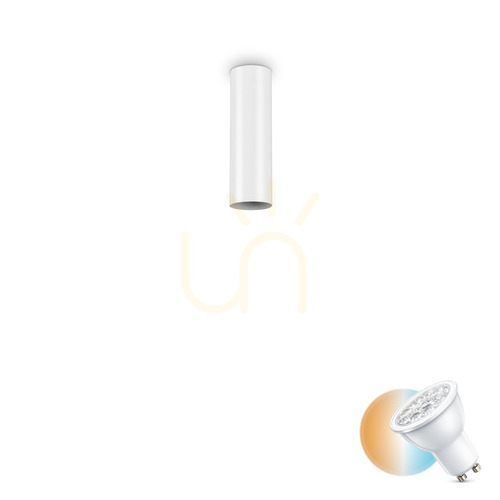 Kontrola Plafon Ideallux LOOK PL1 H20 BIANCO bílý GU10 233079