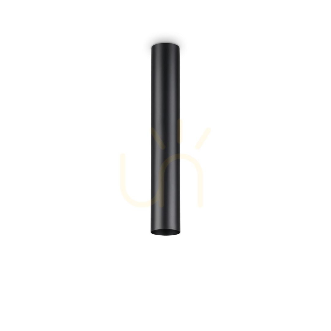 Náhled Plafon Ideallux LOOK PL1 H40 NERO černý GU10 233192 Plafon Ideallux LOOK PL1 H40 NERO černý GU10 233192