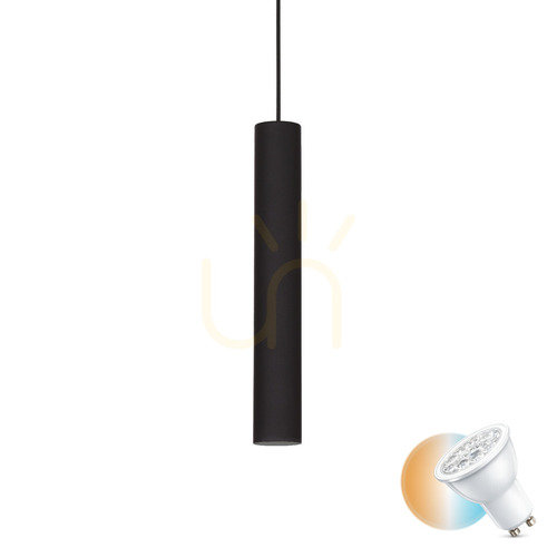 Kontrola Závěsné svítidlo Ideal Lux Look SP1 D06 Nero černé GU10 104928