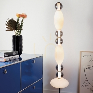 Stojací lampa Ideal Lux Lumiere PT bílá LED 58W 155 cm 314198 small 1