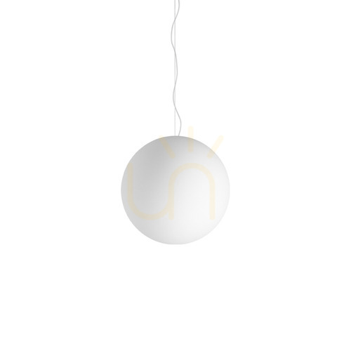 Kontrola Závěsné světlo Ideallux MAPA BIANCO SP1 D40 bílé sklo 032139