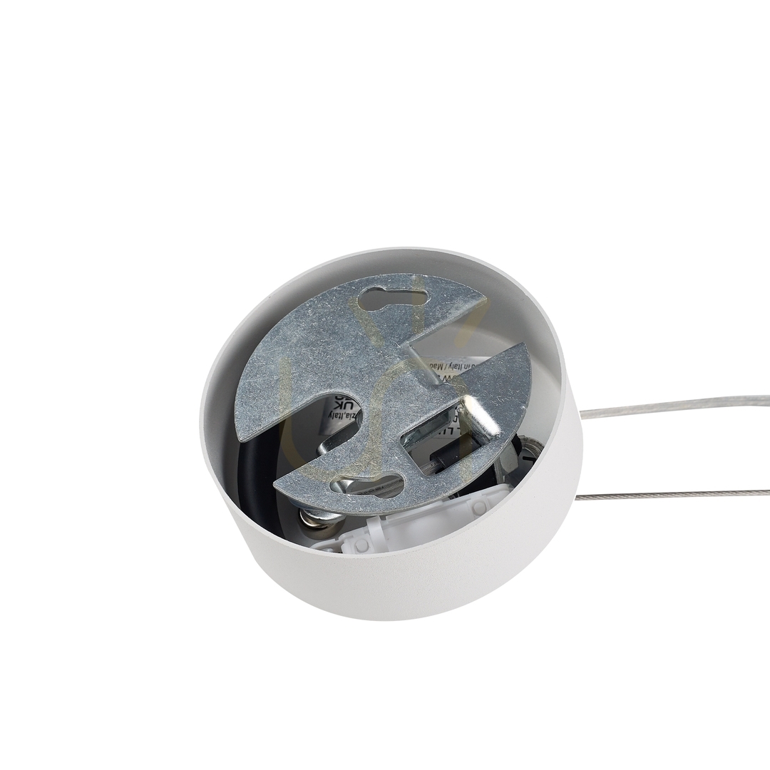 Pohled Závěsná lampa Ideallux MAPA BIANCO SP1 D50 bílá 032122 Závěsná lampa Ideallux MAPA BIANCO SP1 D50 bílá 032122