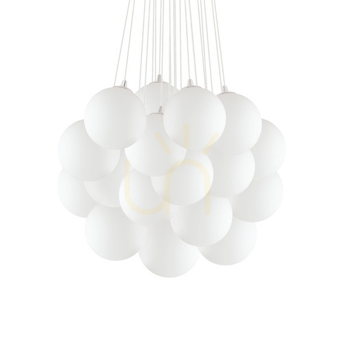 Kontrola Závěsné svítidlo Ideallux MAPA PLUS SP22 bílé 80 cm 140230