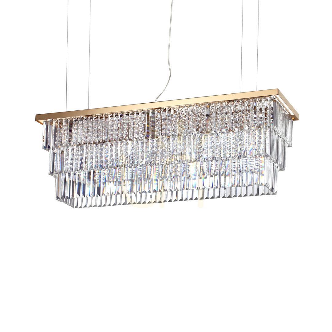 Kontrola Závěsná lampa Ideallux Martinez SP8 Oro zlatá 8xE14 103 cm 213583 Závěsná lampa Ideallux Martinez SP8 Oro zlatá 8xE14 103 cm 213583