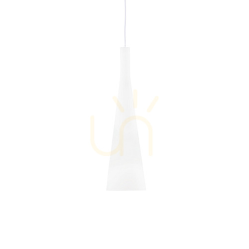 Kontrola Závěsné světlo Ideal Lux Milk SP1 bílé sklo 14 cm 026787