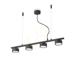 Závěsné svítidlo Ideallux MINOR LINEAR SP4 černé 4xGX53 235455 0 Závěsné svítidlo Ideallux MINOR LINEAR SP4 černé 4xGX53 235455 small 0