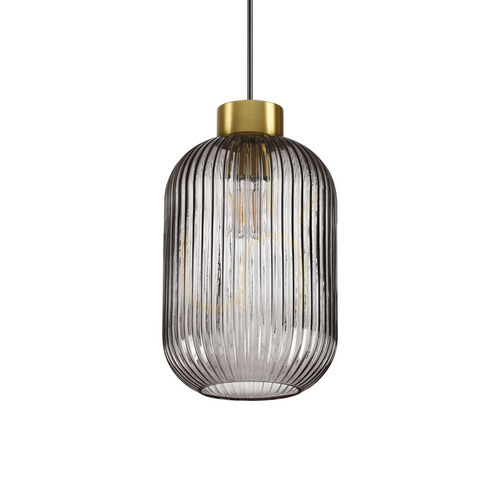 Kontrola Závěsné svítidlo Ideallux MINT SP1 Fumé 20 cm sklo E27 237510