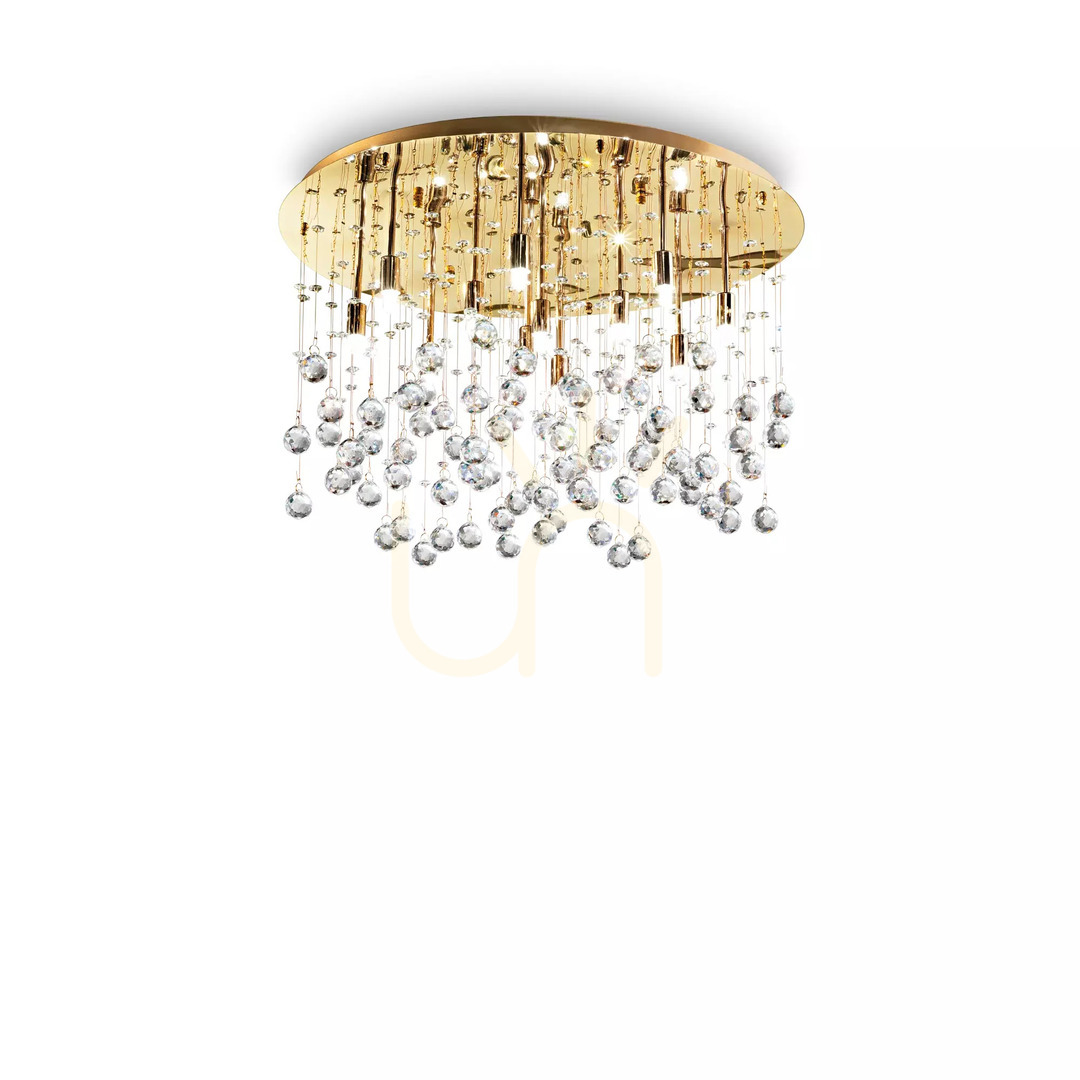 Náhled Plafon Ideallux Moonlight PL12 chrom 60 cm 12xG9 077802 Plafon Ideallux Moonlight PL12 chrom 60 cm 12xG9 077802