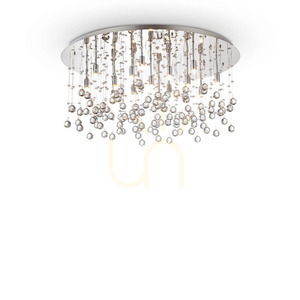 Plafon Ideallux Moonlight PL15 Cromo chrom 80 cm 077819 small 0