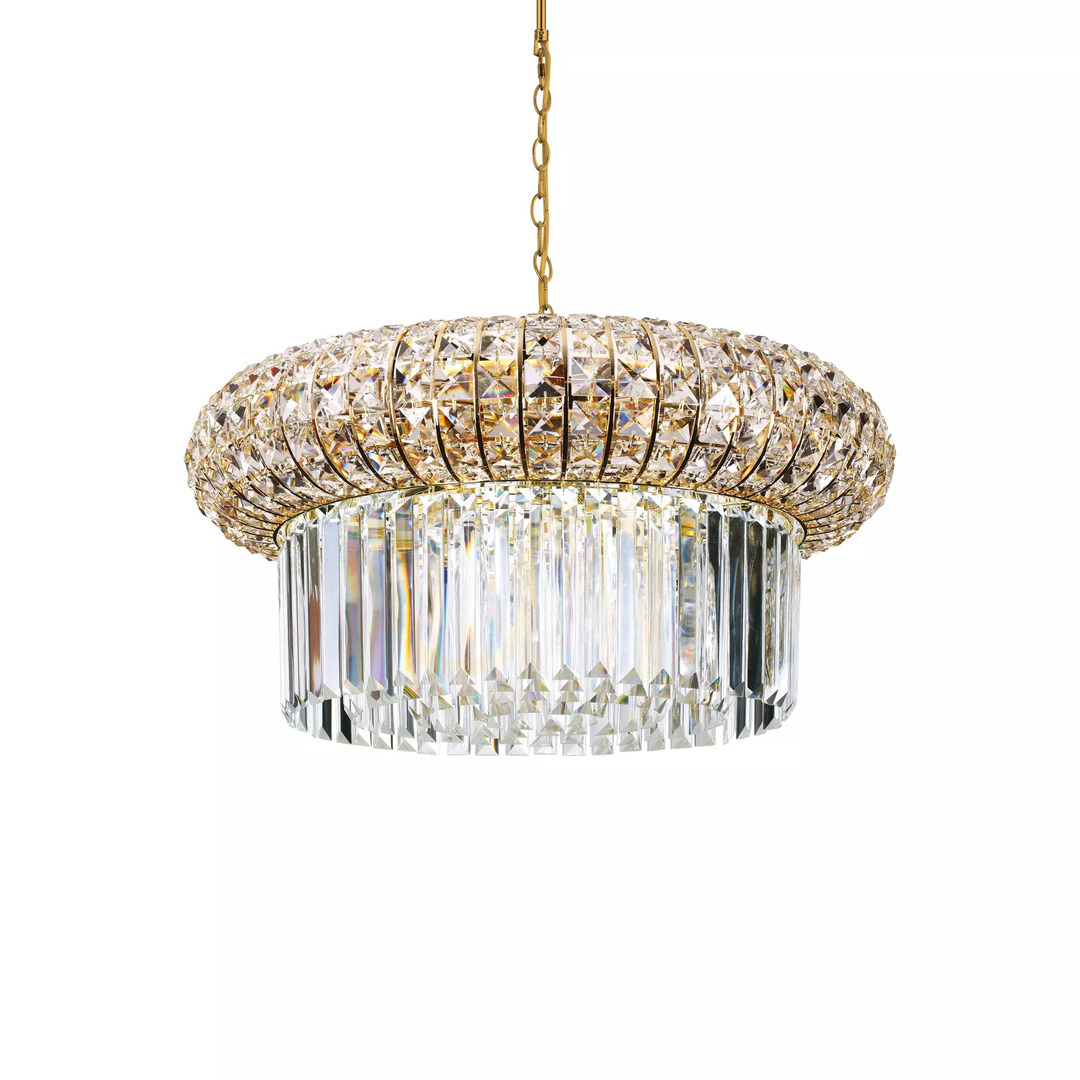 Pohled Závěsné svítidlo Ideallux Nabucco SP12 zlaté 60 cm 237794 Závěsné svítidlo Ideallux Nabucco SP12 zlaté 60 cm 237794