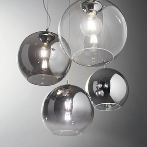 Závěsné svítidlo Ideallux NEMO SP1 D30 chrom sklo 149592 3 Závěsné svítidlo Ideallux NEMO SP1 D30 chrom sklo 149592 small 3