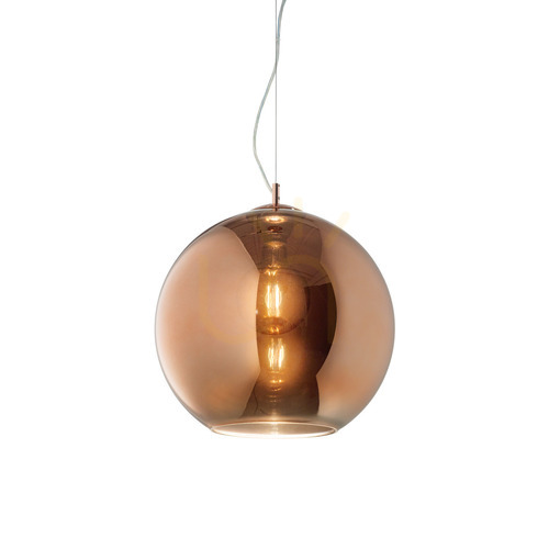 Kontrola Závěsné svítidlo Ideal Lux NEMO SP1 D30 měděné 111902