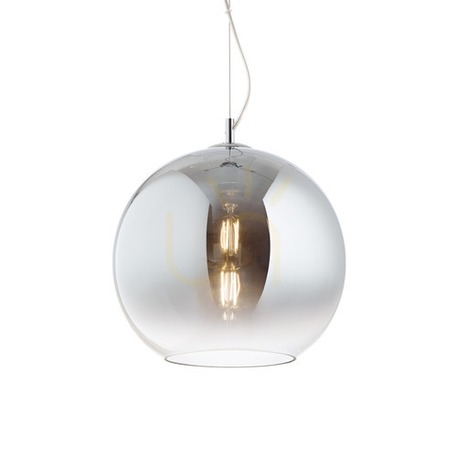 Kontrola Závěsné svítidlo Ideal Lux Nemo SP1 D40 chrom/sklo 250359