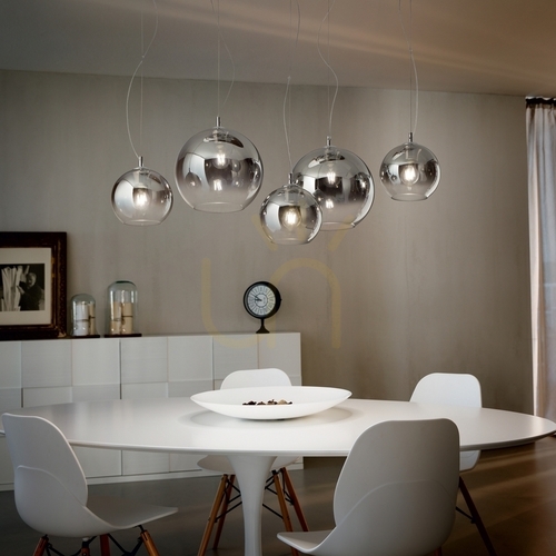 Kontrola Závěsné svítidlo Ideallux Nemo SP1 D40 Fumé 094229