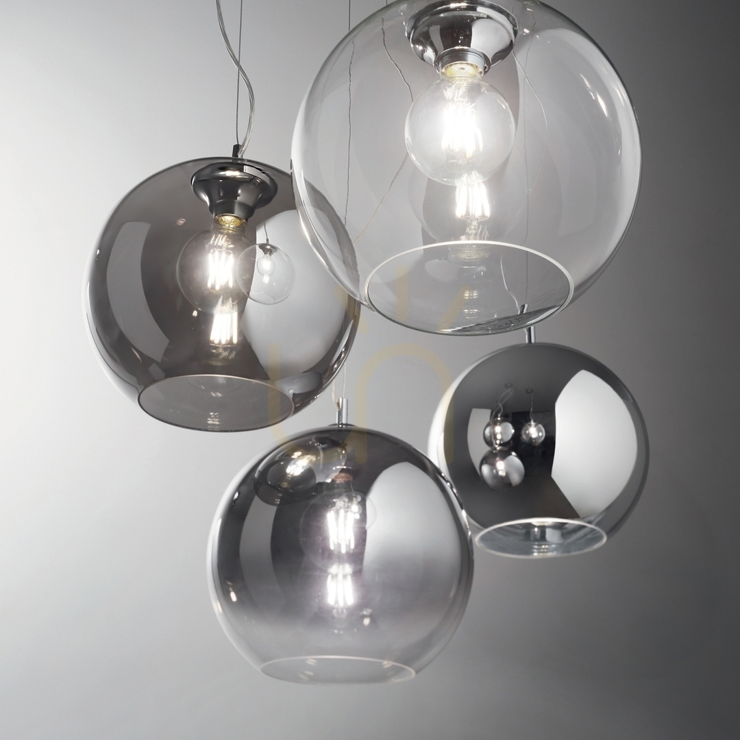 Zobrazit Závěsné svítidlo Ideal Lux Nemo SP1 D40 transparentní sklo 052816 Závěsné svítidlo Ideal Lux Nemo SP1 D40 transparentní sklo 052816