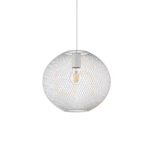 Kontrola Závěsné svítidlo Ideallux NET SP1 D29 BIANCO bílé 328102