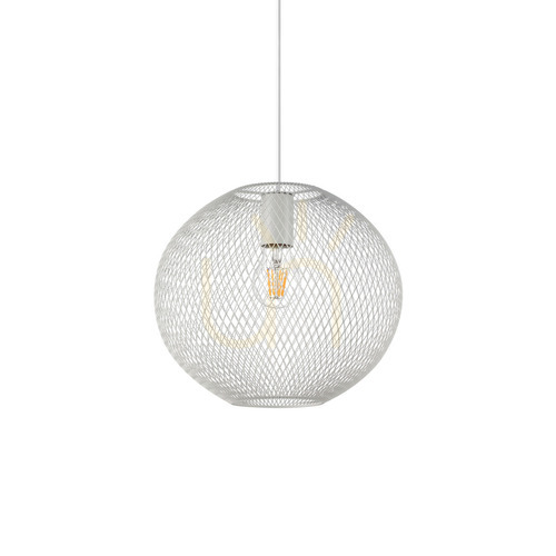 Kontrola Závěsné svítidlo Ideallux NET SP1 D29 BIANCO bílé 328102