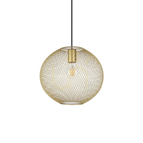 Kontrola Závěsné svítidlo Ideallux NET SP1 D29 ORO zlaté 313771