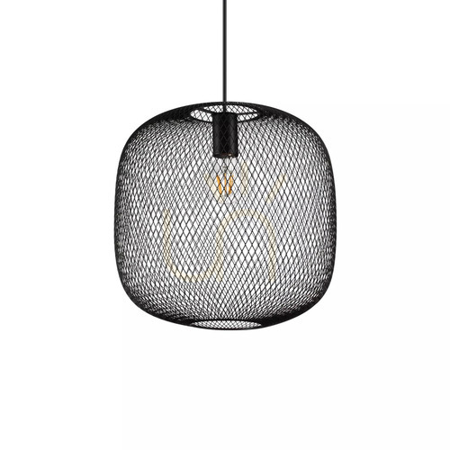 Kontrola Závěsné svítidlo Ideal Lux NET SP1 D34 NERO Gold 328126