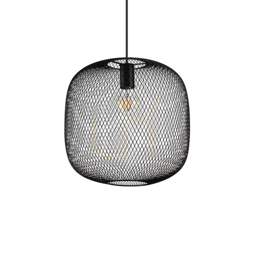 Kontrola Závěsné svítidlo Ideal Lux NET SP1 D34 NERO Gold 328126