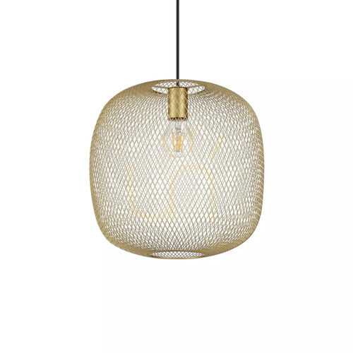 Kontrola Závěsné svítidlo Ideallux NET SP1 D34 ORO černé 317281