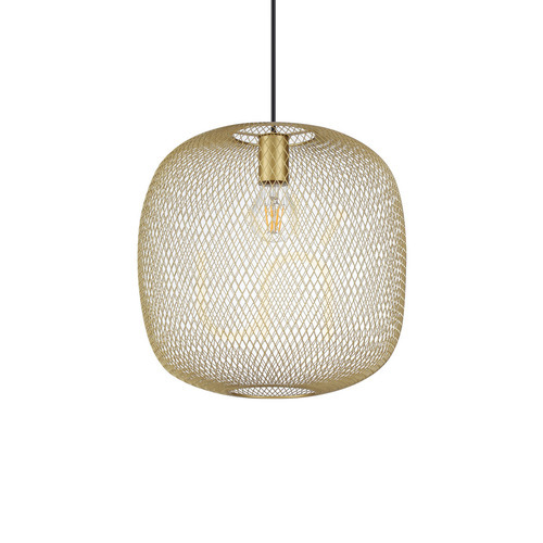 Kontrola Závěsné svítidlo Ideallux NET SP1 D34 ORO černé 317281