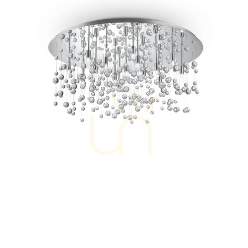 Kontrola Plafon Ideallux NEVE PL15 CROMO chromový 80 cm 15xG9 030784