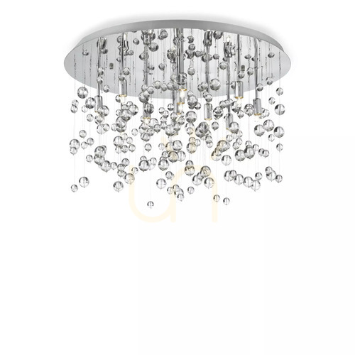 Kontrola Plafon Ideallux NEVE PL8 CROMO chrom 8xG9 40,5 cm 022222