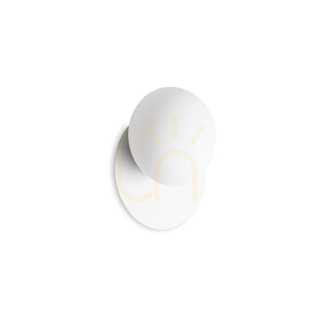 Kontrola Nástěnné svítidlo Ideallux NINFEA AP1 Bianco bílé 306940 Nástěnné svítidlo Ideallux NINFEA AP1 Bianco bílé 306940