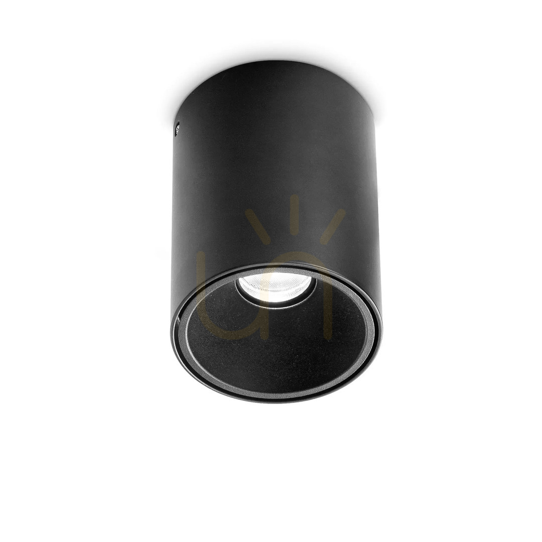 Pohled LED stropní svítidlo Ideallux NITRO PL ROUND D10 černé 322711 LED stropní svítidlo Ideallux NITRO PL ROUND D10 černé 322711