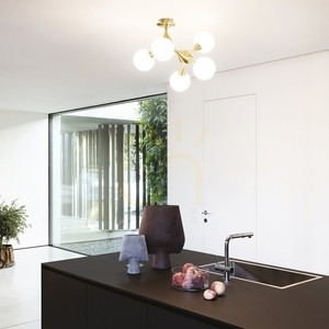 Stropní svítidlo Ideallux NODI PL5 Cromo chrom 5xE14 200484 2 Stropní svítidlo Ideallux NODI PL5 Cromo chrom 5xE14 200484 small 2