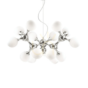 Závěsné svítidlo Ideal Lux Nodi SP15 bílé 15xE14 105 cm 082073 small 0