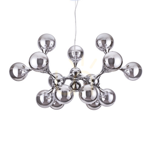 Kontrola Závěsné svítidlo Ideallux Nodi SP15 Cromo chrom 15xE14 200491
