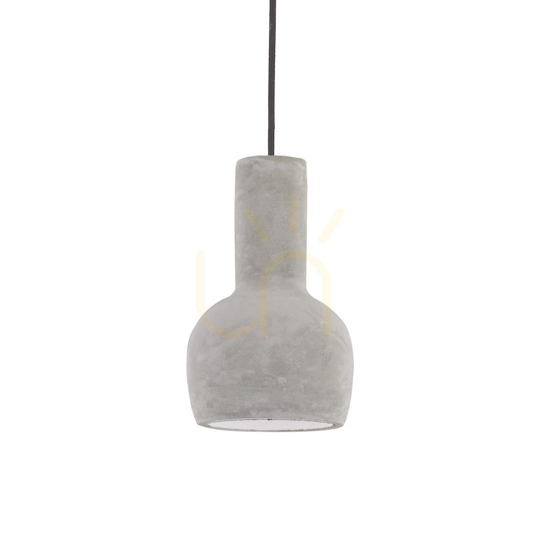 Kontrola Závěsné svítidlo Ideallux OIL SP1 šedé betonové E27 110431 Závěsné svítidlo Ideallux OIL SP1 šedé betonové E27 110431
