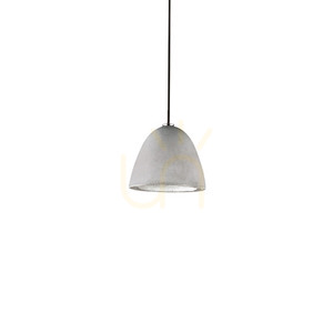 Závěsné svítidlo Ideallux OIL SP1 110462 šedé betonové GU10 12 cm small 2