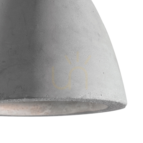 Kontrola Závěsné svítidlo Ideal Lux OIL SP1 šedé betonové E27 20,5 cm 129082