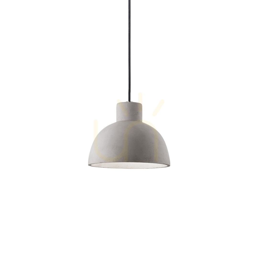 Kontrola Závěsné svítidlo Ideal Lux OIL SP1 šedé betonové E27 20,5 cm 129082 Závěsné svítidlo Ideal Lux OIL SP1 šedé betonové E27 20,5 cm 129082