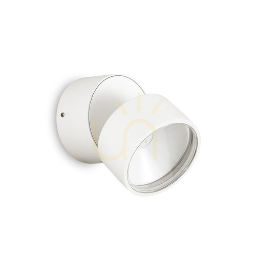 Kontrola Venkovní nástěnné svítidlo Ideallux OMEGA Round AP Bianco bílé 4000K 285481