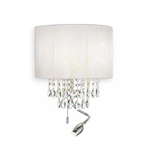 Nástěnné svítidlo Ideal Lux Opera AP3 bílé 068268 1 Nástěnné svítidlo Ideal Lux Opera AP3 bílé 068268 small 1