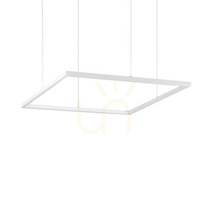 Závěsné svítidlo Ideal Lux Oracle Slim Square D070 3000K bílé 259178 small 0