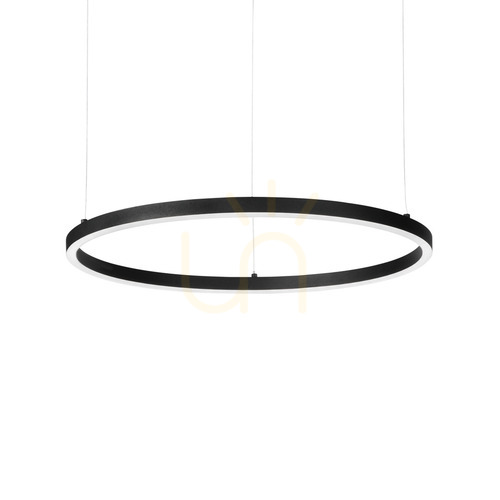 Kontrola Závěsné svítidlo Ideal Lux Oracle Slim D90 3000K černé 229508