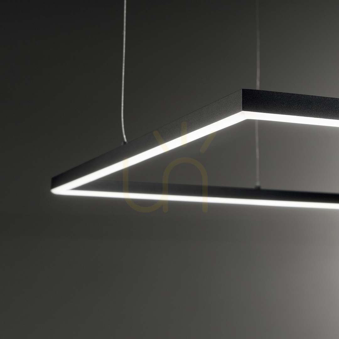 Zobrazit Závěsné světlo Ideal Lux Oracle Slim D090 Square 3000K černé 259208 Závěsné světlo Ideal Lux Oracle Slim D090 Square 3000K černé 259208