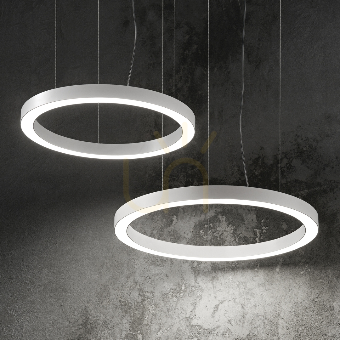 Pohled Závěsné svítidlo Ideal Lux Oracle SP D50 Nero černé LED 28W 222097 Závěsné svítidlo Ideal Lux Oracle SP D50 Nero černé LED 28W 222097