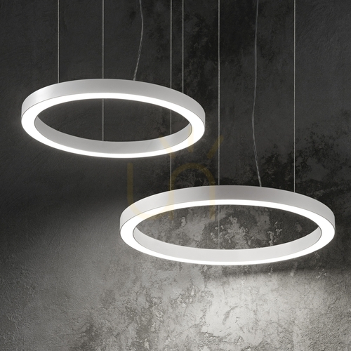 Kontrola Závěsné svítidlo Ideal Lux Oracle SP D70 bílé LED 35W 211381